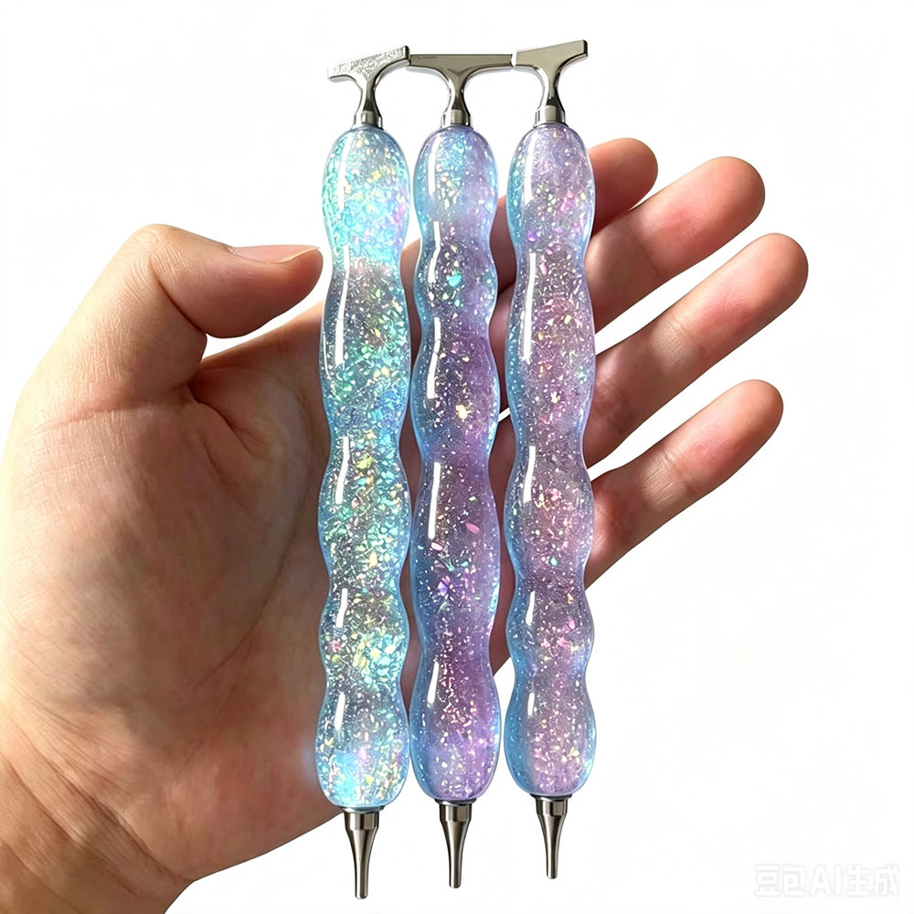 New Pink Blue Shiny Diamond Pa - Embroidery Rose review and price
