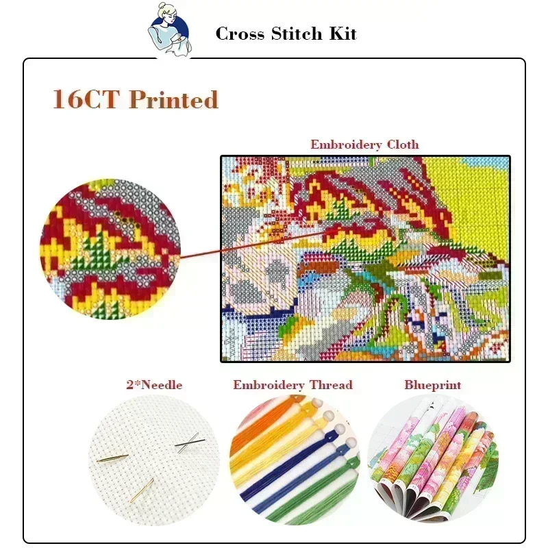 Joy Sunday Cross Stitch Kit Sn - Embroidery Meaning review and price