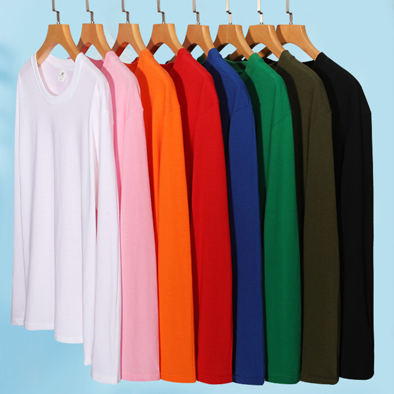 Cotton Long Sleeved Round Neck - Embroidery Design Logo review and price