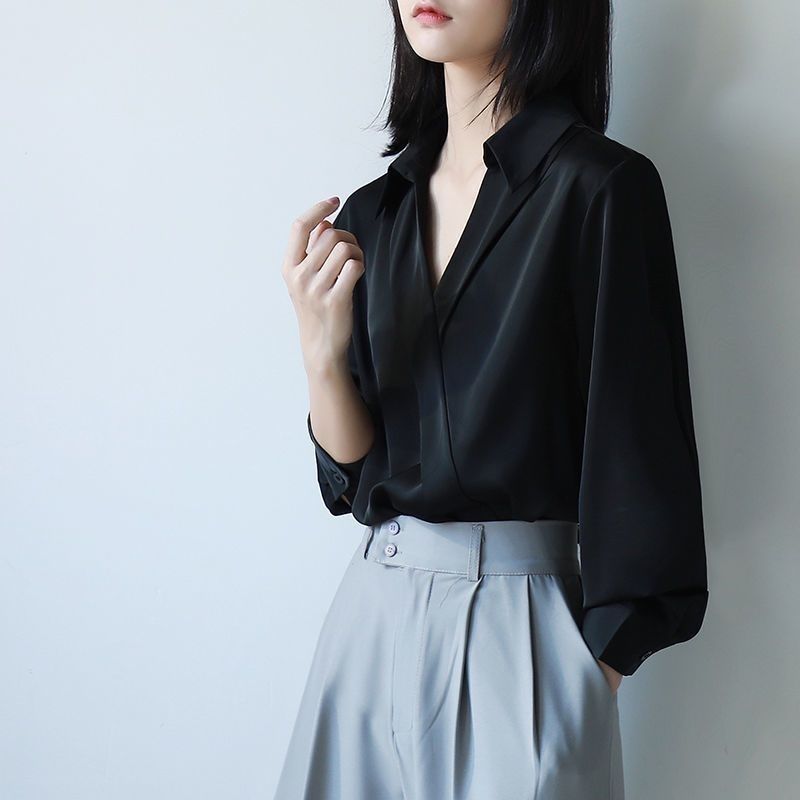 Gidyq Women Black Chiffon Shir - Embroidery Online review and price