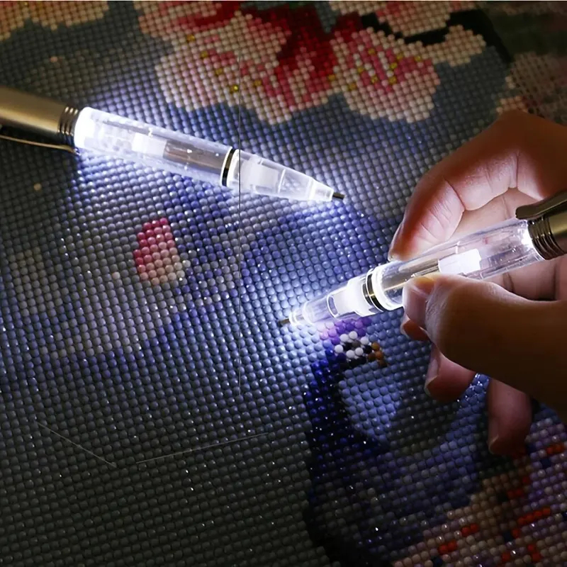 LED Light Diamond Painting Pen - Embroidery Garments review and price