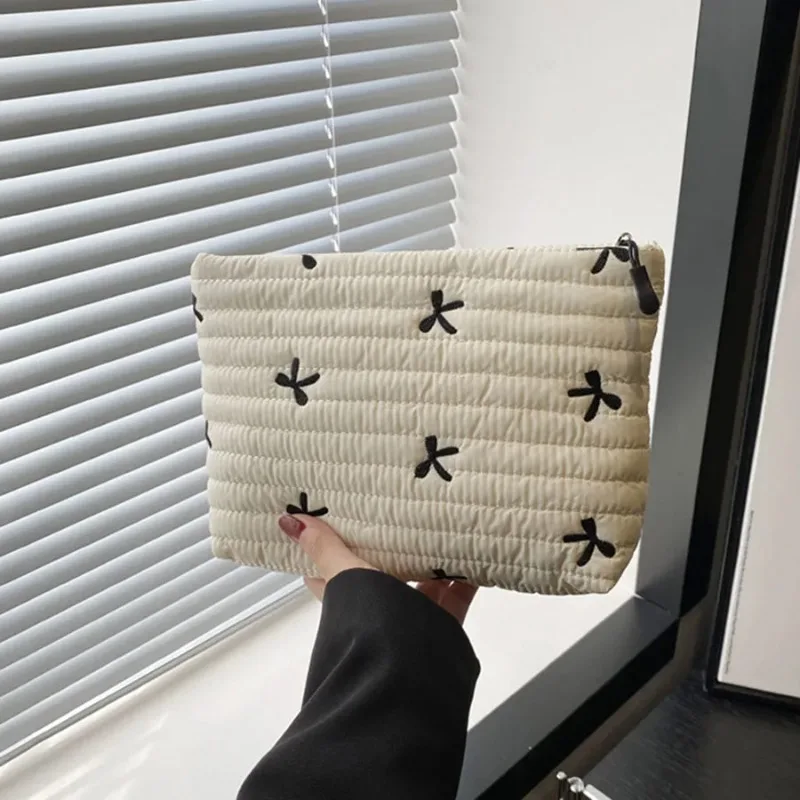 Cute Makeup Bag with Zipper La - Embroidery Bag review and price