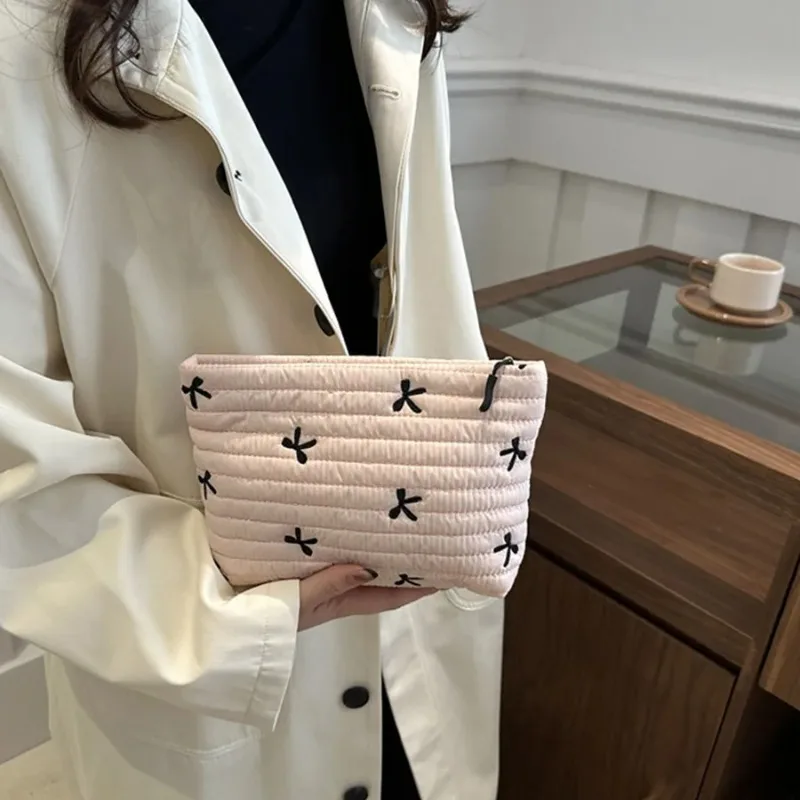 Cute Makeup Bag with Zipper La - Embroidery Bag review and price