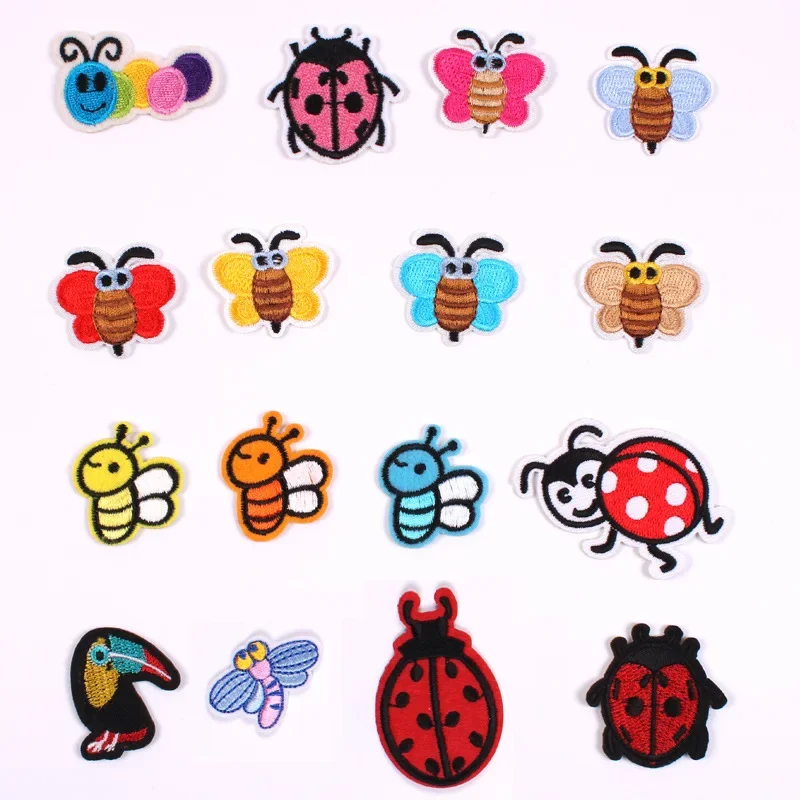 100pcs/Lot Small Embroidery Pa - Embroidery Lady Bug review and price