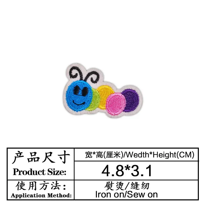 100pcs/Lot Small Embroidery Pa - Embroidery Lady Bug review and price