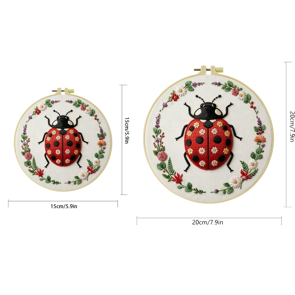 1Set Diy Embroidery Kit For Be - Embroidery Lady Bug review and price