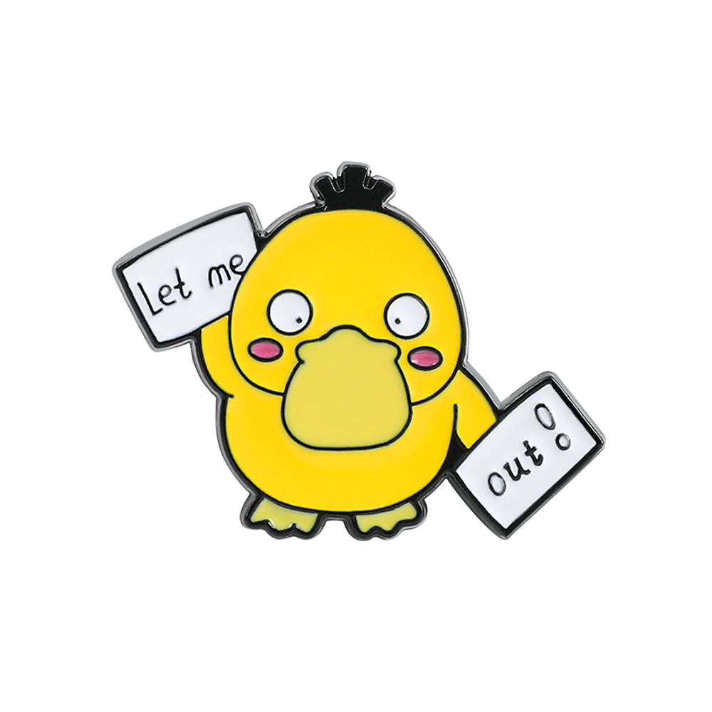 1 Pc ​Anime Duckling Brooch Ca - Embroidery Reddit review and price