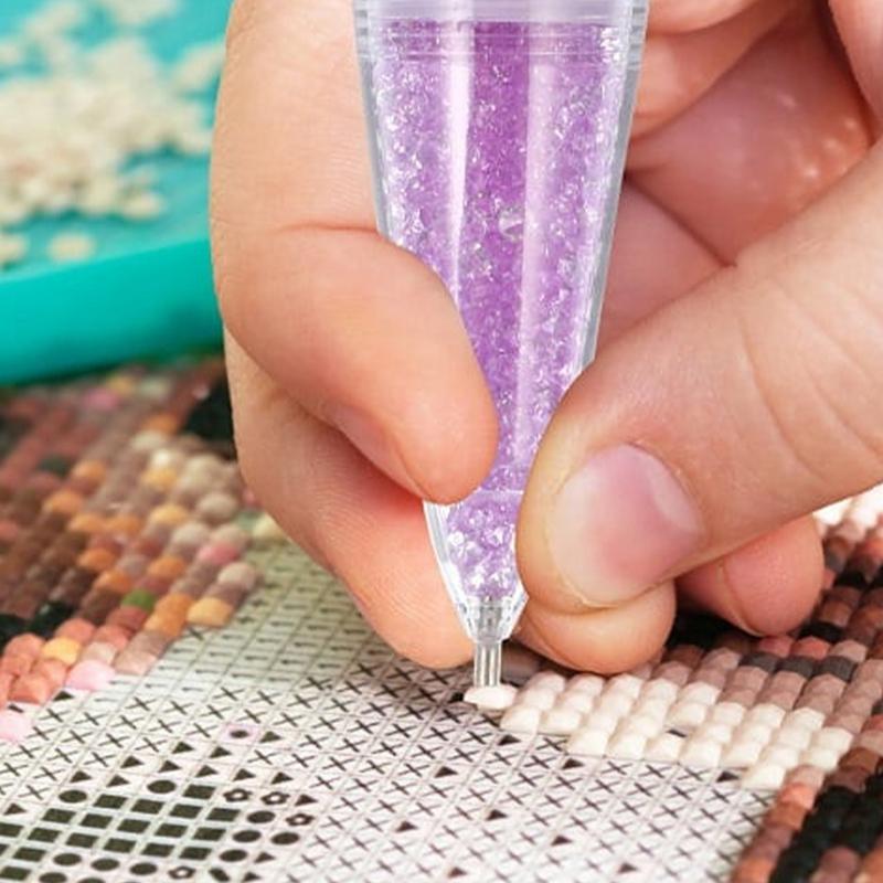 Vase Shape Point Drill Pen 5D  - Embroidery Garments review and price
