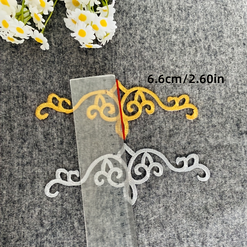 5PCS Patterned Embroidered Fab - Embroidery Meaning review and price