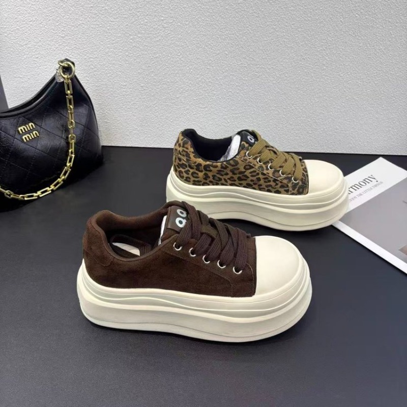 Women Leopard Print Platform S - Embroidery Garments review and price