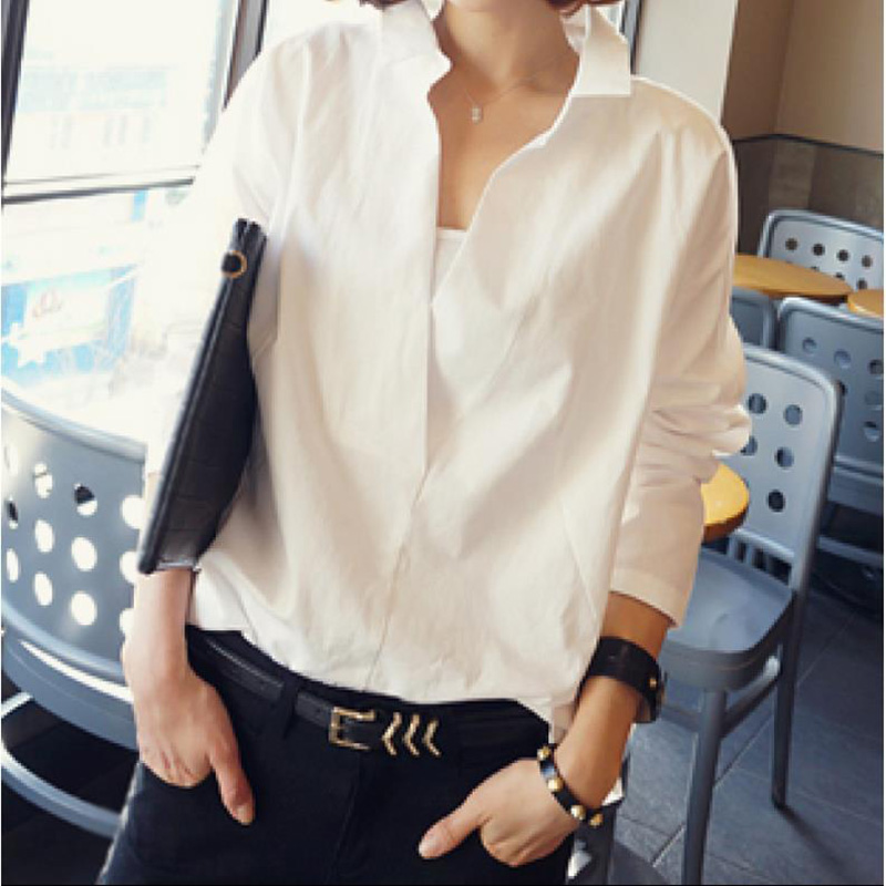 Fashion V-Neck Embroidery Gauz - Embroidery Cotton Shirt review and price